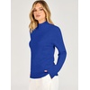 image:imageANRABESS Womens Long Sleeve Mock Neck Pullover SweatersRoyal Blue