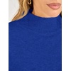 image:imageANRABESS Womens Long Sleeve Mock Neck Pullover SweatersRoyal Blue