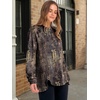 image:imageANRABESS Womens Sweatshirt Printed Fleece Henley Tops 2026 Fall OutfitsVintage Brown