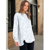 image:imageANRABESS Womens Sweatshirt Printed Fleece Henley Tops 2026 Fall OutfitsWhite Floral