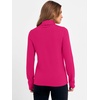 image:imageANRABESS Womens Turtleneck Wool Blend Lightweight SweatersHot Pink