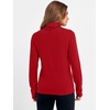 image:imageANRABESS Womens Turtleneck Wool Blend Lightweight SweatersRed