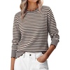 Brown Ivory Stripe