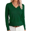 image:imageANRABESS Sweaters for Women Lightweight Fall CroppedForest Green
