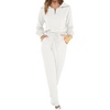 image:imageANRABESS Womens 2 Piece Sweater Lounge Sets Travel Fall OutfitsWhite