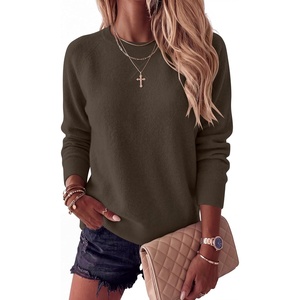 image:imageANRABESS Sweater for Women Lightweight Knit Pullover 2026 Fall OutfitsBrown