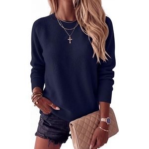 image:imageANRABESS Sweater for Women Lightweight Knit Pullover 2026 Fall OutfitsNavy Blue