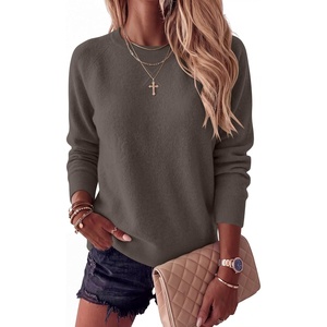 image:imageANRABESS Sweater for Women Lightweight Knit Pullover 2026 Fall OutfitsNutmeg