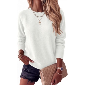 image:imageANRABESS Sweater for Women Lightweight Knit Pullover 2026 Fall OutfitsWhite