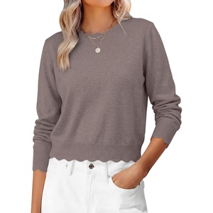 image:imageANRABESS Sweaters for Women Fall Long Sleeve LightweightNutmeg