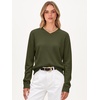 image:imageANRABESS Women Fall Long Sleeve V Neck Lightweight SweatersArmy Green
