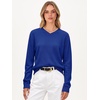 image:imageANRABESS Women Fall Long Sleeve V Neck Lightweight SweatersRoyal Blue