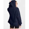 image:imageANRABESS Hoodies for Women Oversized Quarter Zip PulloverNavy Blue
