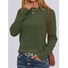 image:imageANRABESS Sweaters for Women Long Sleeve Lightweight Fall OutfitsArmy Green