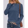 image:imageANRABESS Sweaters for Women Long Sleeve Lightweight Fall OutfitsBlue