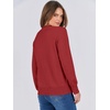image:imageANRABESS Sweaters for Women Long Sleeve Lightweight Fall OutfitsBrick Red