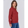 image:imageANRABESS Sweaters for Women Long Sleeve Lightweight Fall OutfitsBrick Red