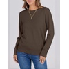 image:imageANRABESS Sweaters for Women Long Sleeve Lightweight Fall OutfitsBrown