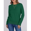 image:imageANRABESS Sweaters for Women Long Sleeve Lightweight Fall OutfitsForest Green