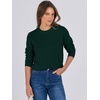 image:imageANRABESS Sweaters for Women Long Sleeve Lightweight Fall OutfitsGreen