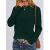 image:imageANRABESS Sweaters for Women Long Sleeve Lightweight Fall OutfitsGreen