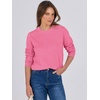 image:imageANRABESS Sweaters for Women Long Sleeve Lightweight Fall OutfitsHot Pink