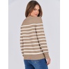 image:imageANRABESS Sweaters for Women Long Sleeve Lightweight Fall OutfitsKhaki White