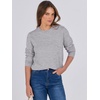image:imageANRABESS Sweaters for Women Long Sleeve Lightweight Fall OutfitsLight Gray