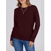 image:imageANRABESS Sweaters for Women Long Sleeve Lightweight Fall OutfitsRed