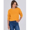 image:imageANRABESS Sweaters for Women Long Sleeve Lightweight Fall OutfitsYellow