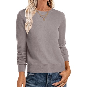 image:imageANRABESS Sweaters for Women Long Sleeve Lightweight Fall OutfitsGrey Taupe