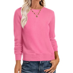 image:imageANRABESS Sweaters for Women Long Sleeve Lightweight Fall OutfitsHot Pink