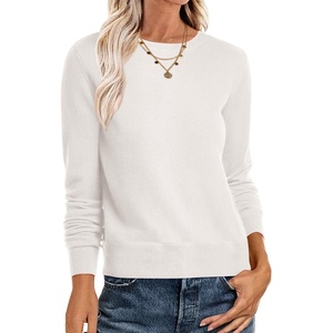 image:imageANRABESS Sweaters for Women Long Sleeve Lightweight Fall OutfitsWhite