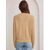 image:imageANRABESS Oversized Sweaters for Women Fall Wool Blend PulloverLight Camel