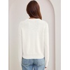 image:imageANRABESS Oversized Sweaters for Women Fall Wool Blend PulloverWhite