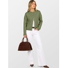 image:imageANRABESS Women Button Down Long Sleeve Roll Neck Cardigan SweaterArmy Green