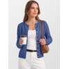 image:imageANRABESS Women Button Down Long Sleeve Roll Neck Cardigan SweaterBlue