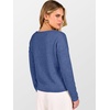 image:imageANRABESS Women Button Down Long Sleeve Roll Neck Cardigan SweaterBlue