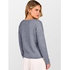 image:imageANRABESS Women Button Down Long Sleeve Roll Neck Cardigan SweaterDark Grey