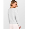 image:imageANRABESS Women Button Down Long Sleeve Roll Neck Cardigan SweaterLight Grey