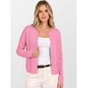 image:imageANRABESS Women Button Down Long Sleeve Roll Neck Cardigan SweaterPink