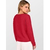 image:imageANRABESS Women Button Down Long Sleeve Roll Neck Cardigan SweaterRed