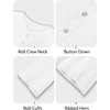 image:imageANRABESS Women Button Down Long Sleeve Roll Neck Cardigan SweaterWhite