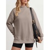 image:imageANRABESS Womens Oversized Sweatshirts Mock Neck Pullover Fall Outfits