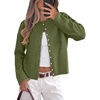 image:imageANRABESS Women Button Down Long Sleeve Roll Neck Cardigan SweaterArmy Green