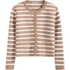 Apricot White Stripe