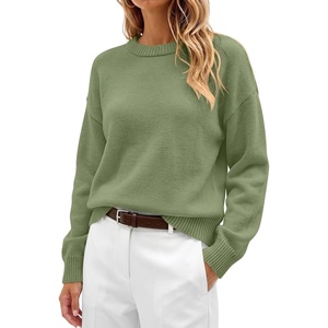 image:imageANRABESS Oversized Sweaters for Women Fall Wool Blend PulloverSage Green