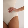 image:imageANRABESS Bodysuits for Women Summer Short Sleeve Scoop Neck TopsBeige