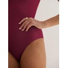 image:imageANRABESS Bodysuits for Women Summer Short Sleeve Scoop Neck TopsDeep Red