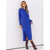 image:imageANRABESS Long Sleeve Midi Dresses for Women Fall T Shirt DressRoyal Blue